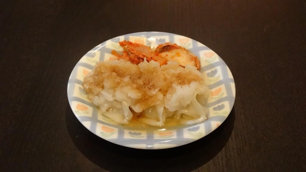 おろしキムチ餃子