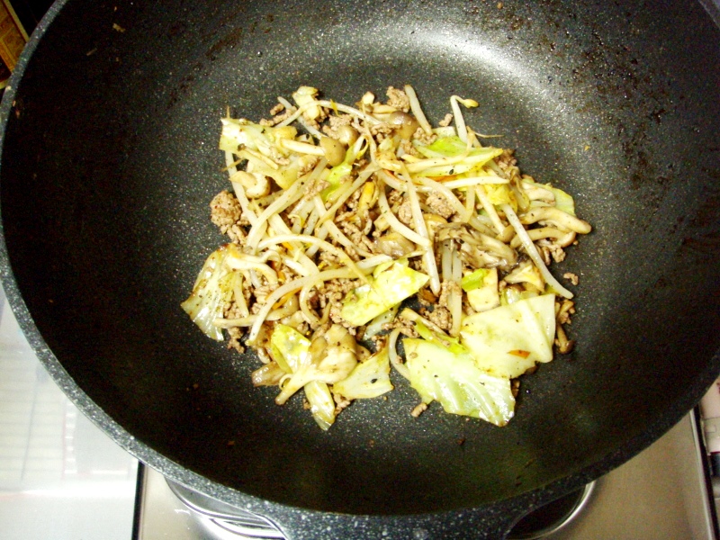 とろみ担々麵 具材