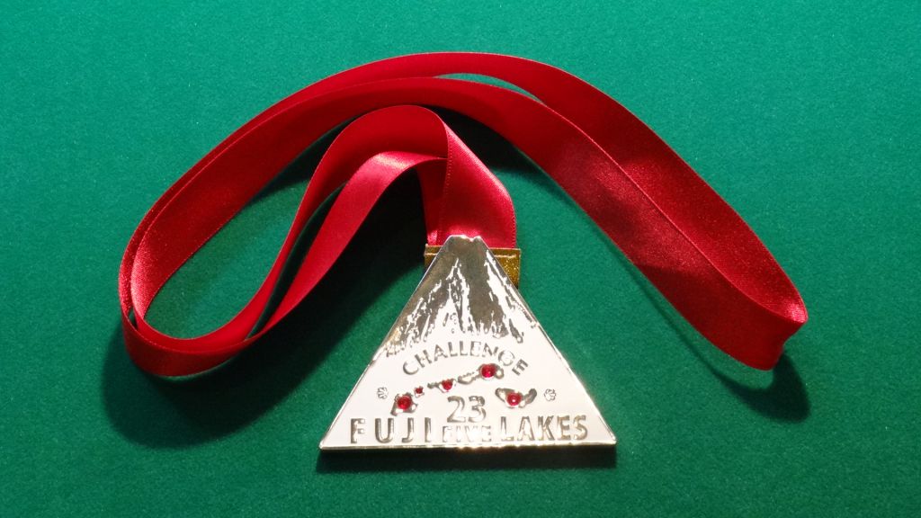 2013チャレンジ富士五湖112km完走メダル